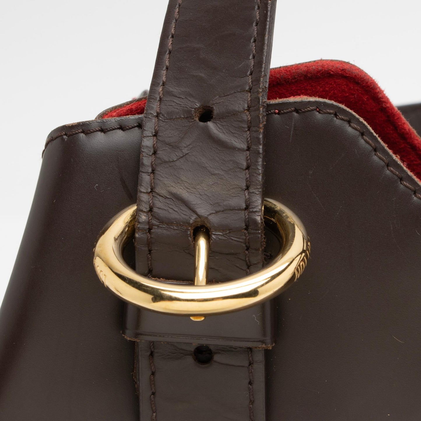 Louis Vuitton Damier Ebene Sistina GM Shoulder Bag (SHF-23441)