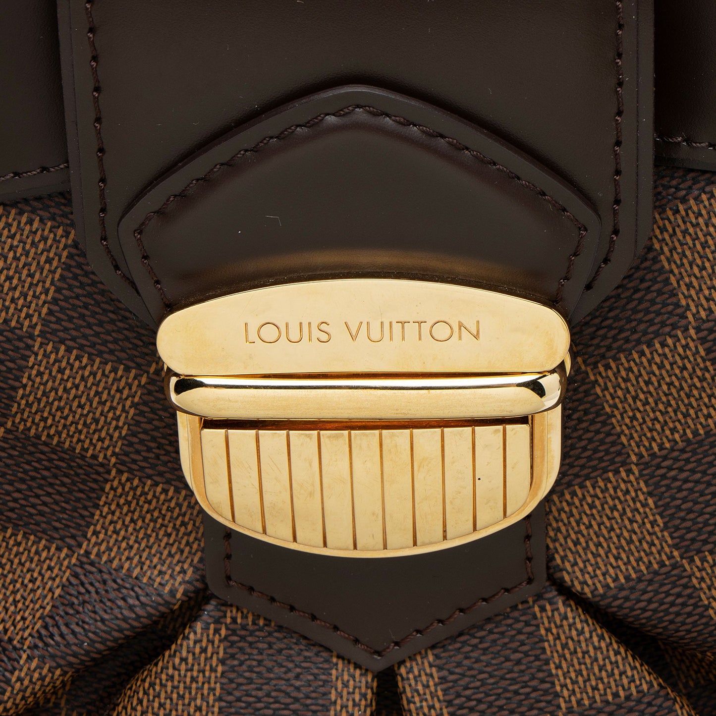 Louis Vuitton Damier Ebene Sistina GM Shoulder Bag (SHF-TDwhUH)