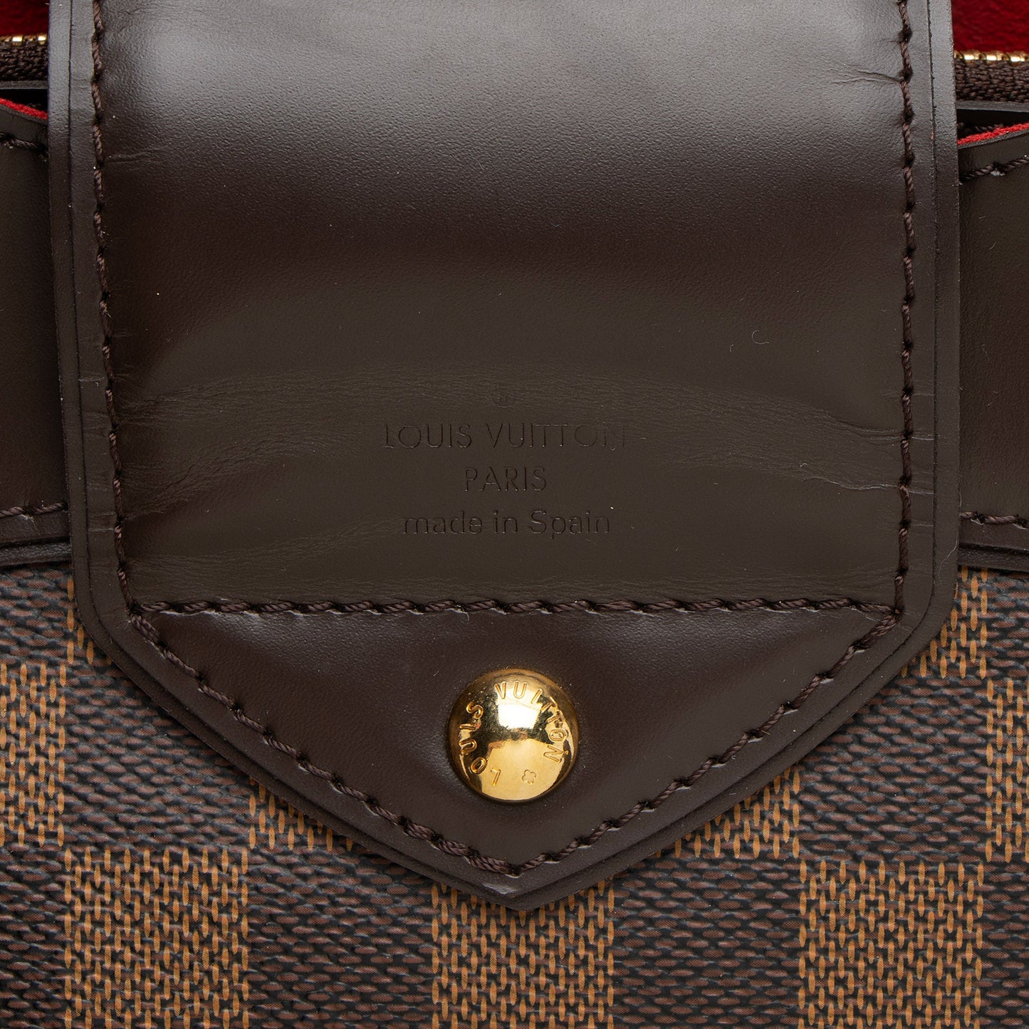 Louis Vuitton Damier Ebene Sistina GM Shoulder Bag (SHF-TDwhUH)
