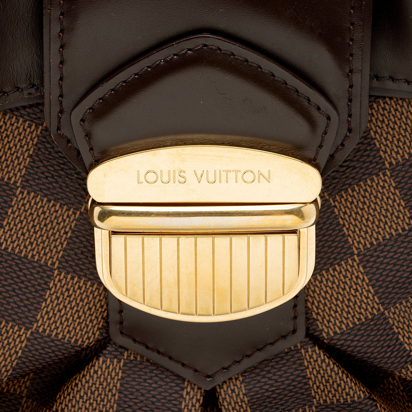 Louis Vuitton Damier Ebene Sistina GM Shoulder Bag (SHF-edLw1p)