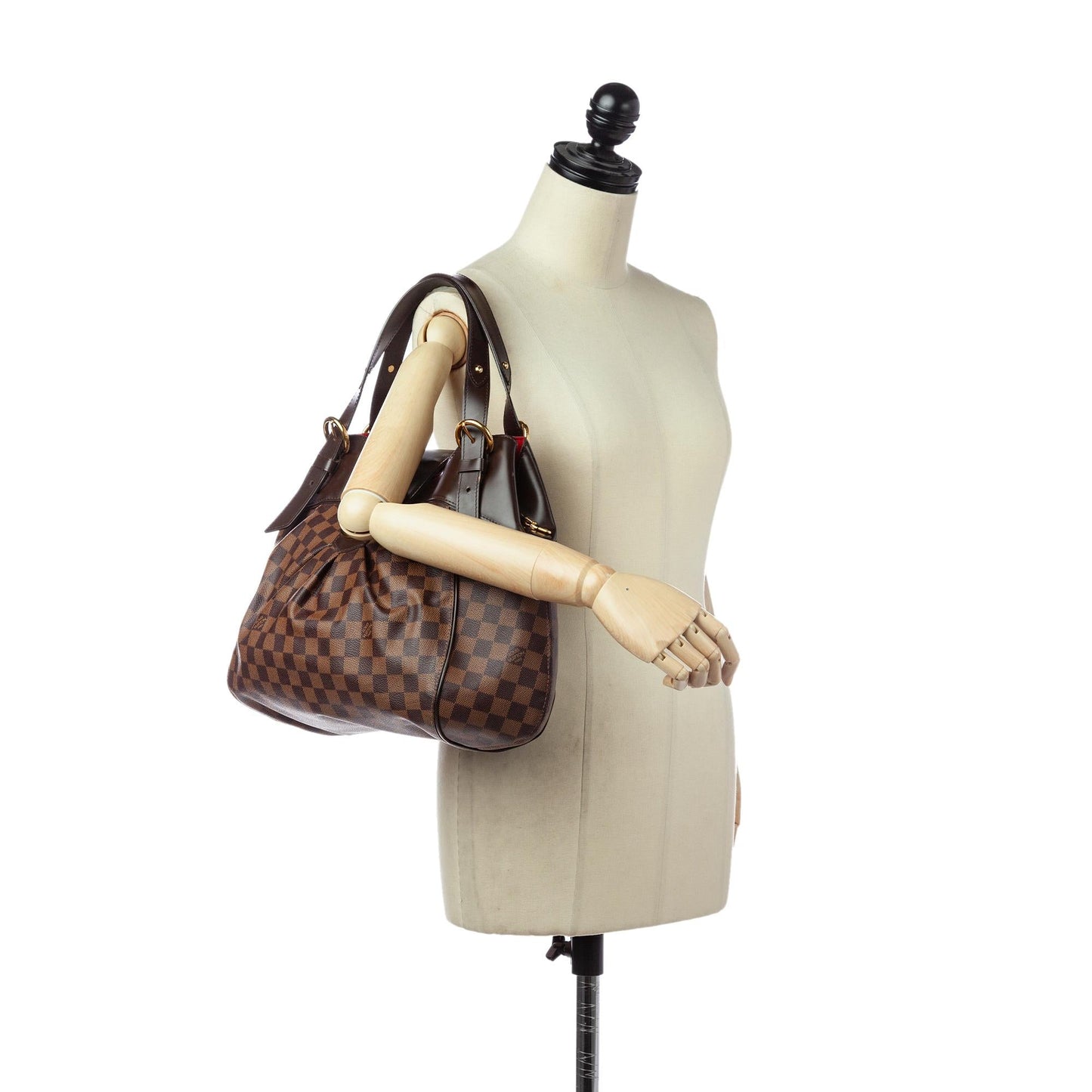 Louis Vuitton Damier Ebene Sistina GM (SHG-30435)