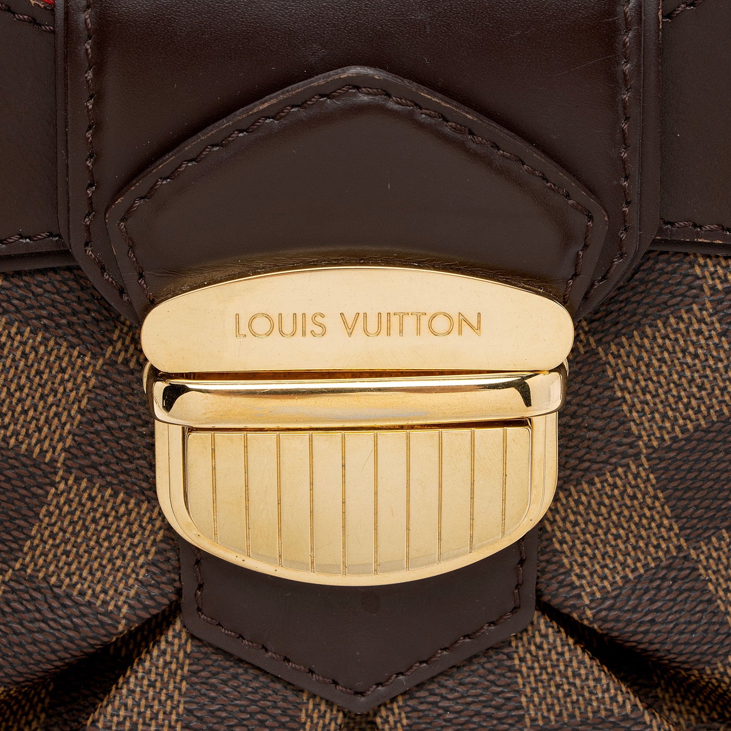 Louis Vuitton Damier Ebene Sistina PM Shoulder Bag