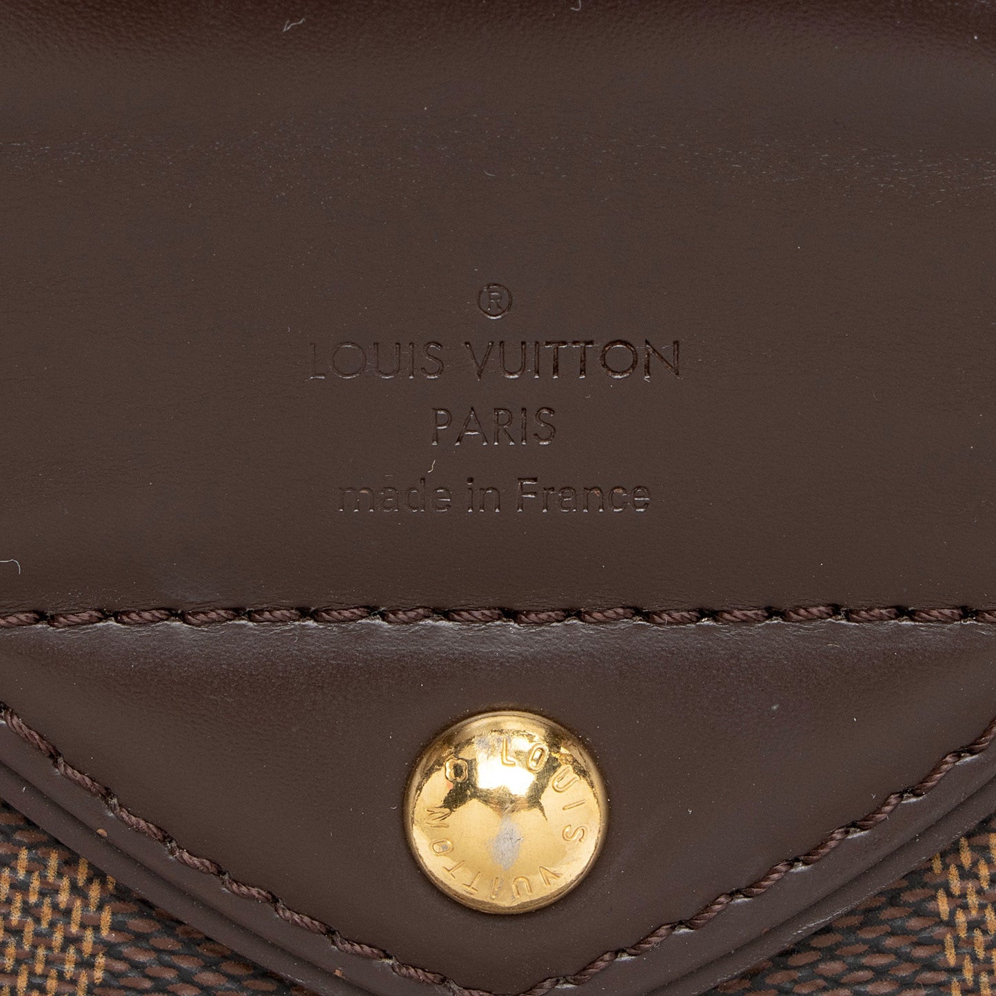 Louis Vuitton Damier Ebene Sistina PM Shoulder Bag