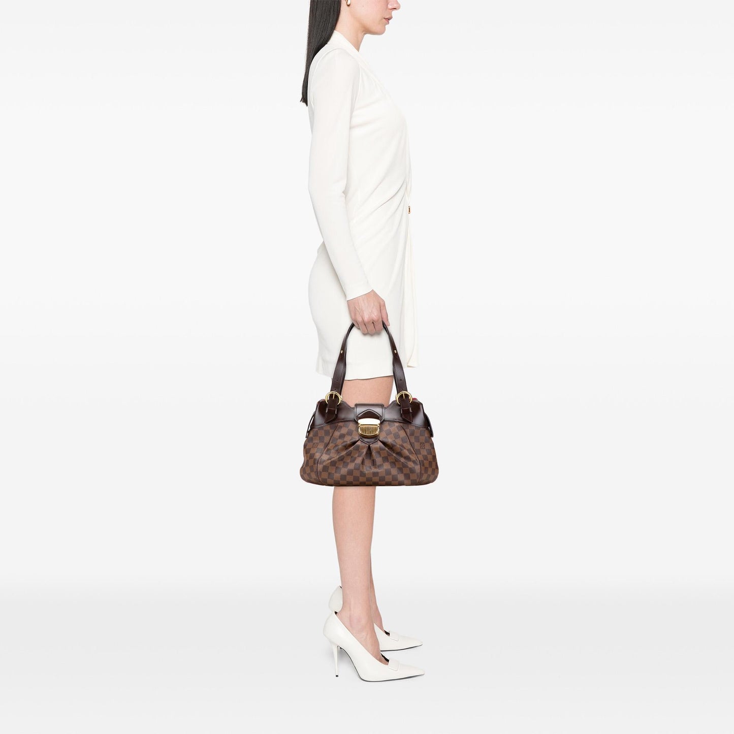 Louis Vuitton Damier Ebene Sistina PM