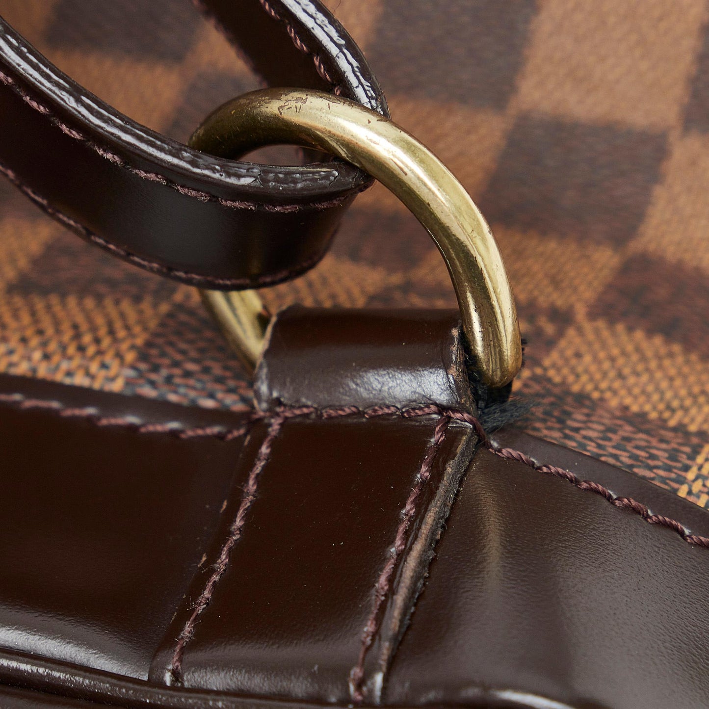 Louis Vuitton Damier Ebene Soho (SHG-iwudjC)
