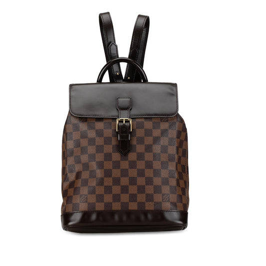 Louis Vuitton Damier Ebene Soho (SHG-S2Zr2W)