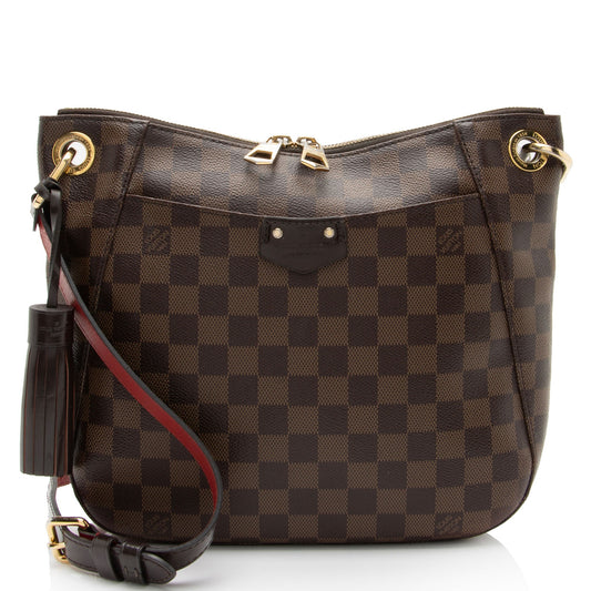 Louis Vuitton Damier Ebene South Bank Besace Shoulder Bag (SHF-LJpiH3)