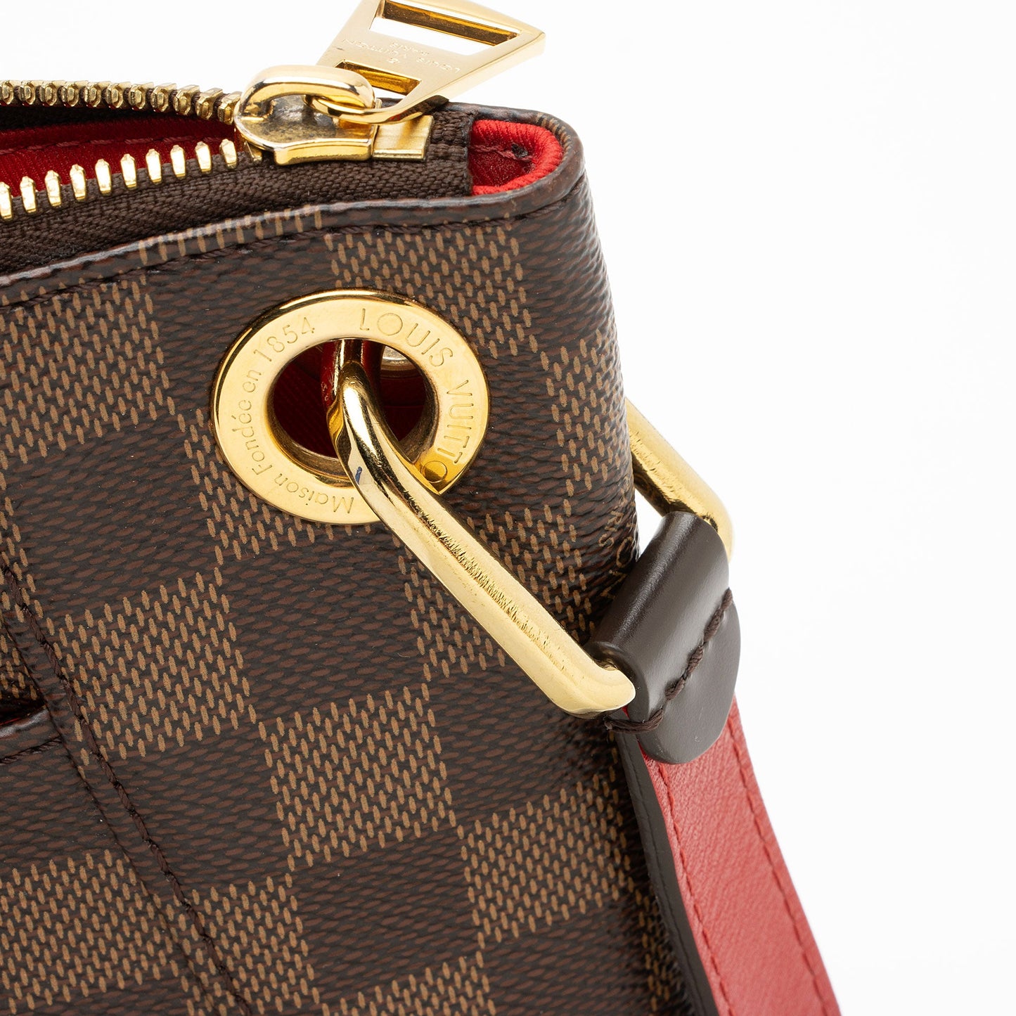 Louis Vuitton Damier Ebene South Bank Besace Shoulder Bag (SHF-uMxGQK)