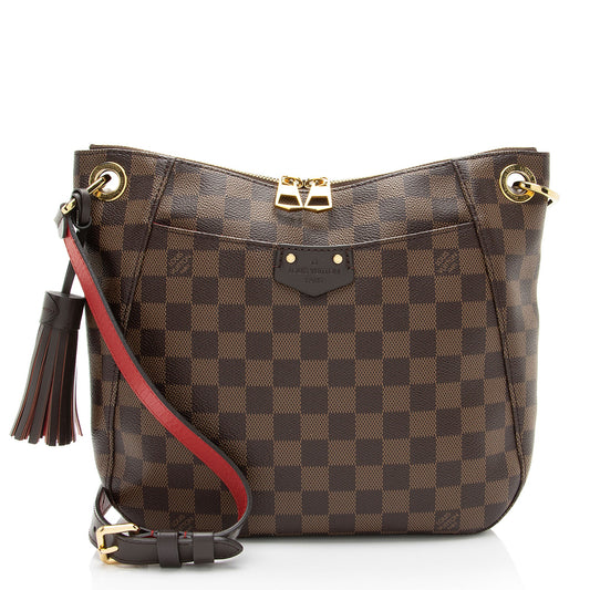 Louis Vuitton Damier Ebene South Bank Besace Shoulder Bag (SHF-uMxGQK)