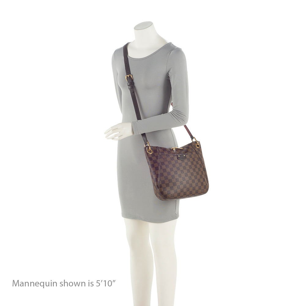 Louis Vuitton Damier Ebene South Bank Besace Shoulder Bag (SHF-yrv8sH)