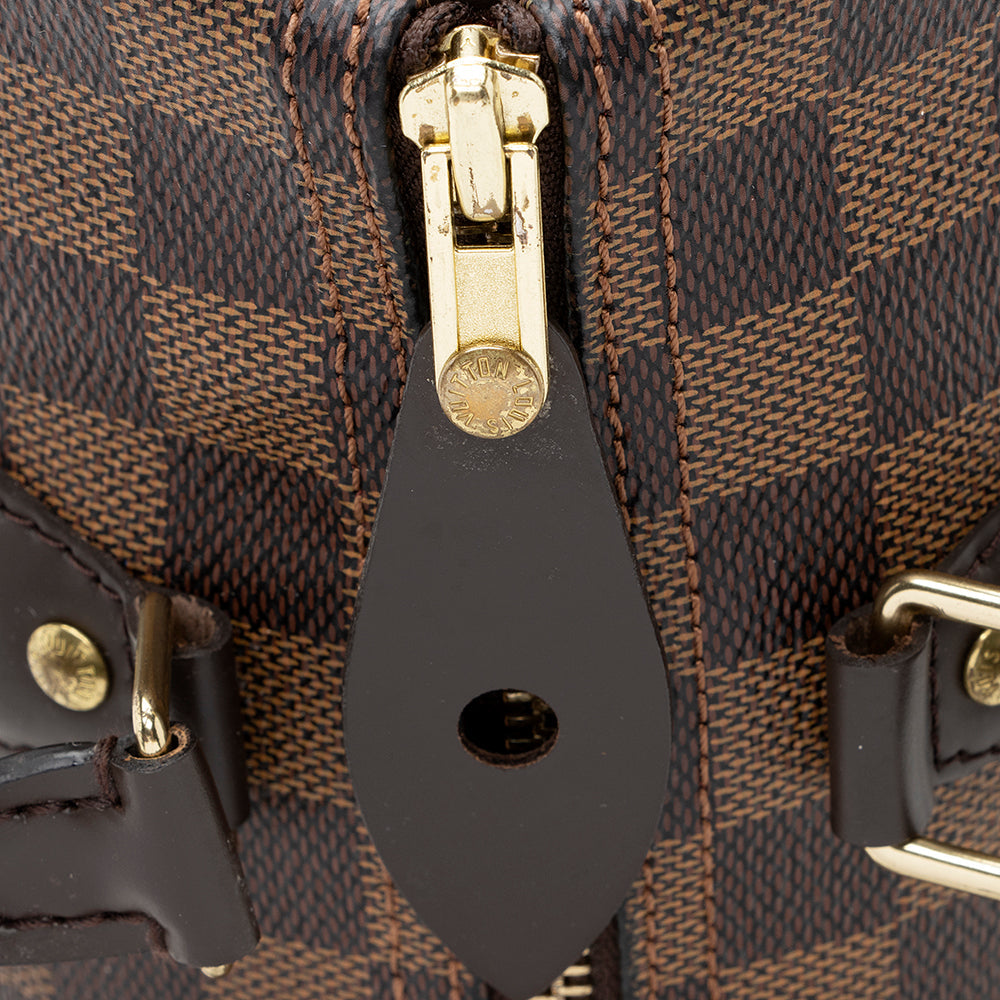 Louis Vuitton Damier Ebene Speedy 25 Satchel (SHF-21044)