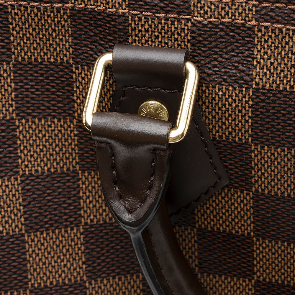 Louis Vuitton Damier Ebene Speedy 25 Satchel (SHF-21044)