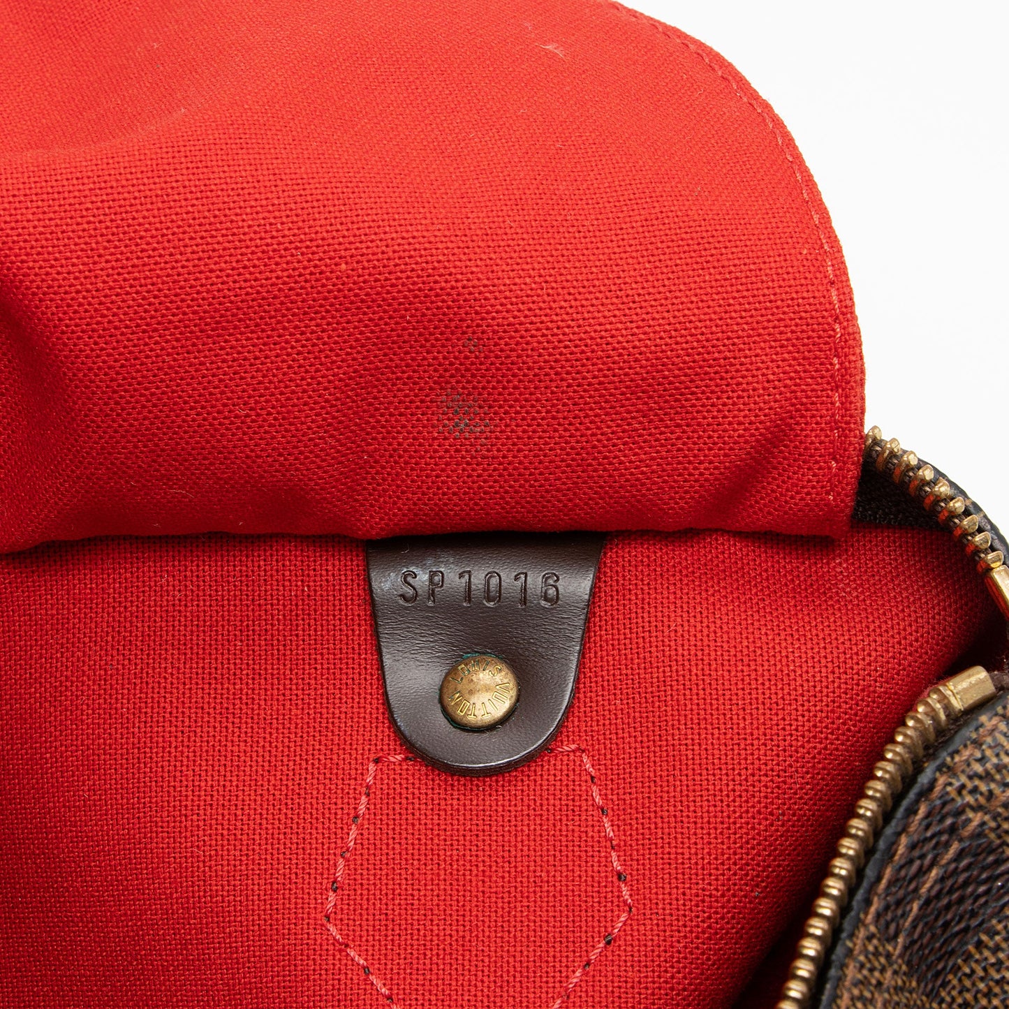Louis Vuitton Damier Ebene Speedy 25 Satchel (SHF-pw53l4)
