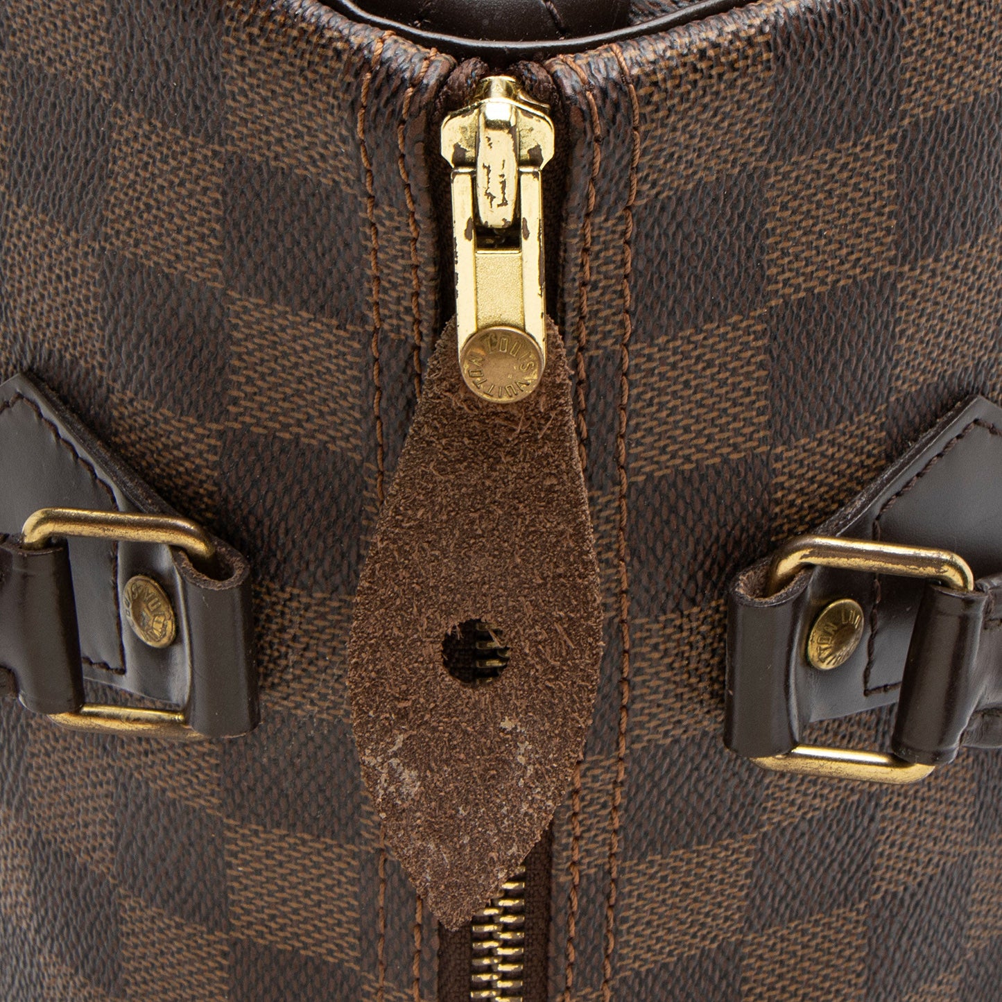 Louis Vuitton Damier Ebene Speedy 25 Satchel