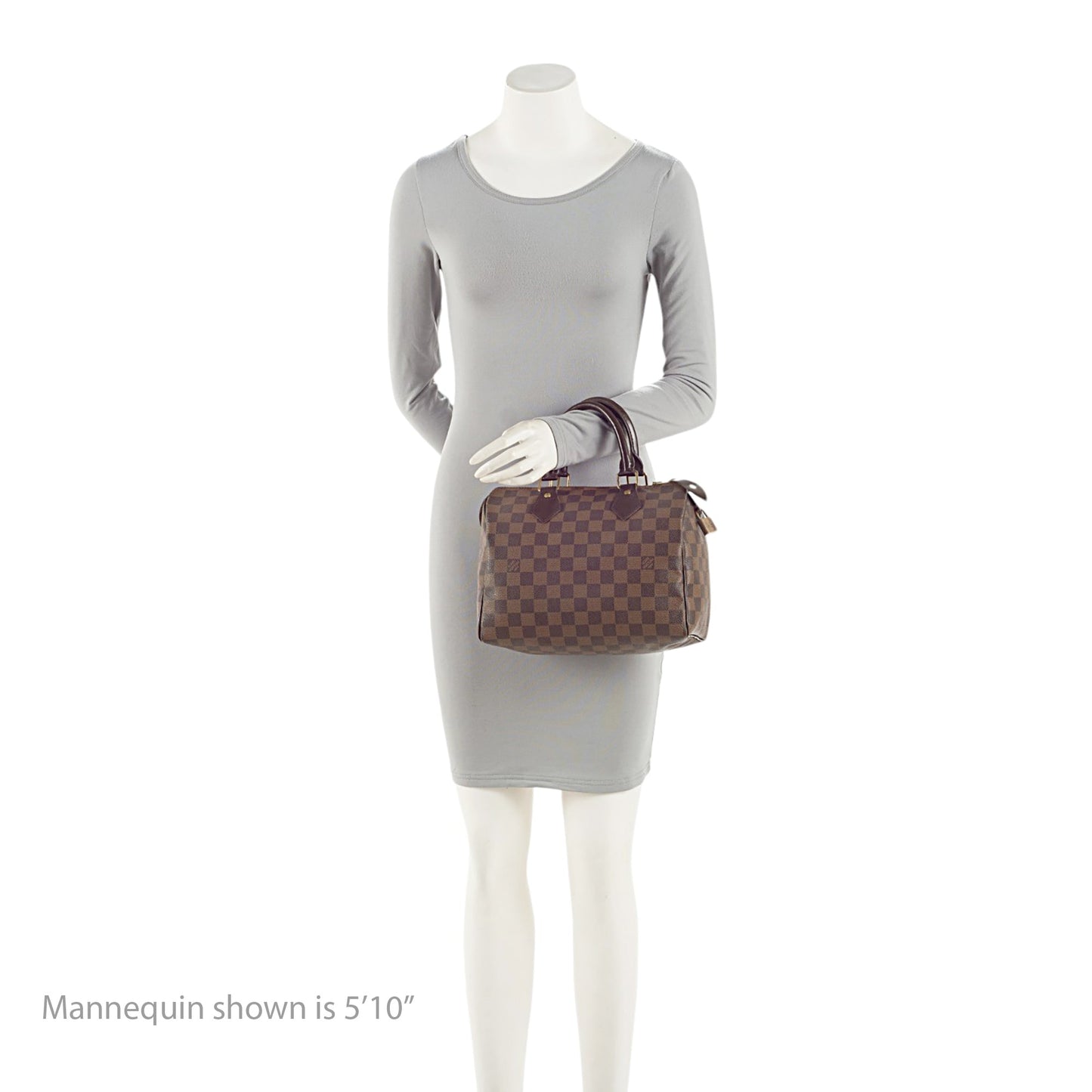 Louis Vuitton Damier Ebene Speedy 25 Satchel