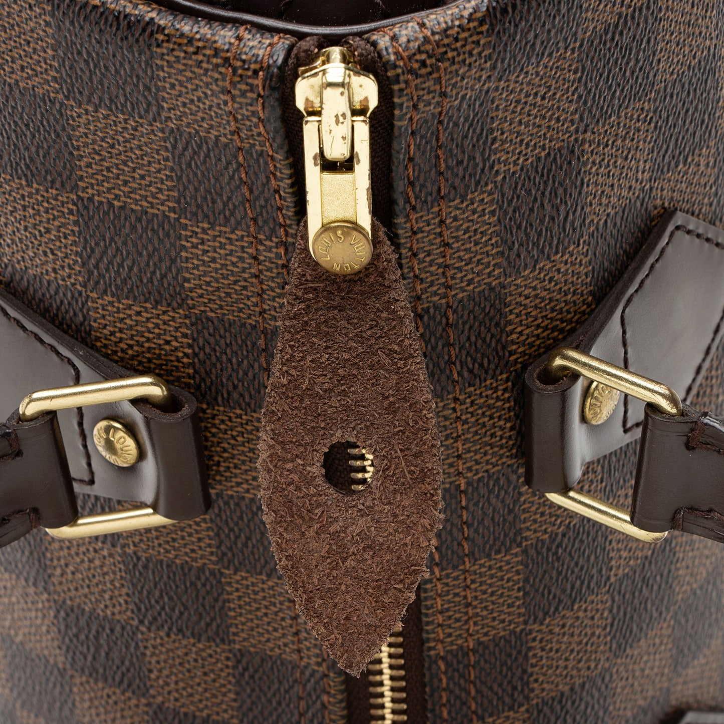 Louis Vuitton Damier Ebene Speedy 25 Satchel