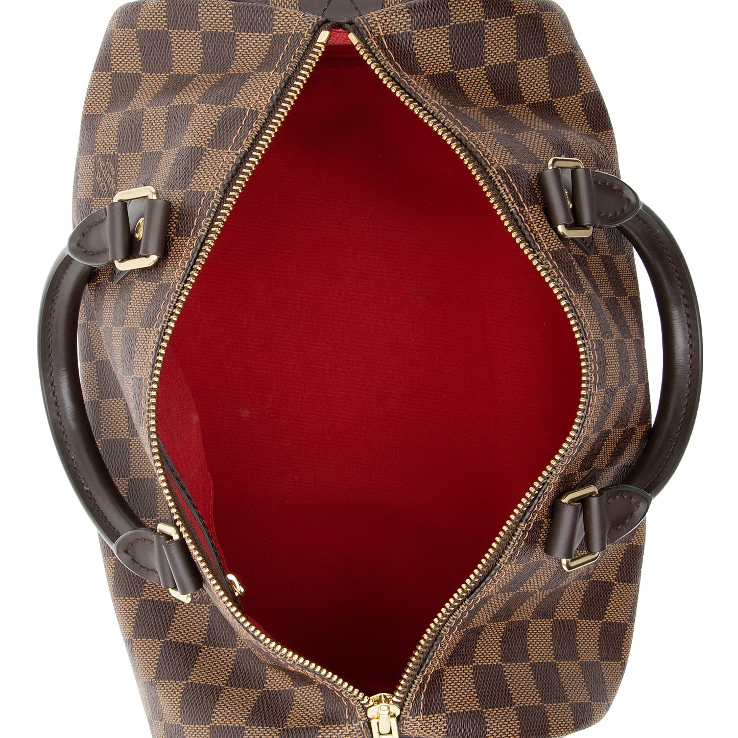 Louis Vuitton Damier Ebene Speedy 30 Satchel (SHF-22465)