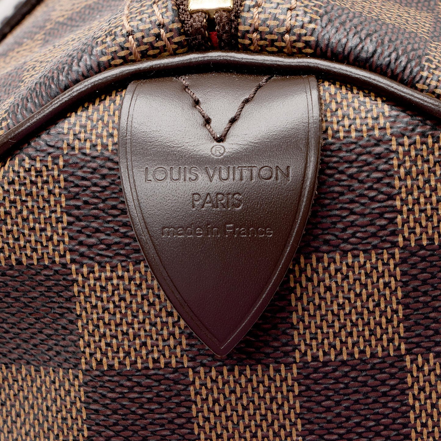 Louis Vuitton Damier Ebene Speedy 30 Satchel (SHF-22944)