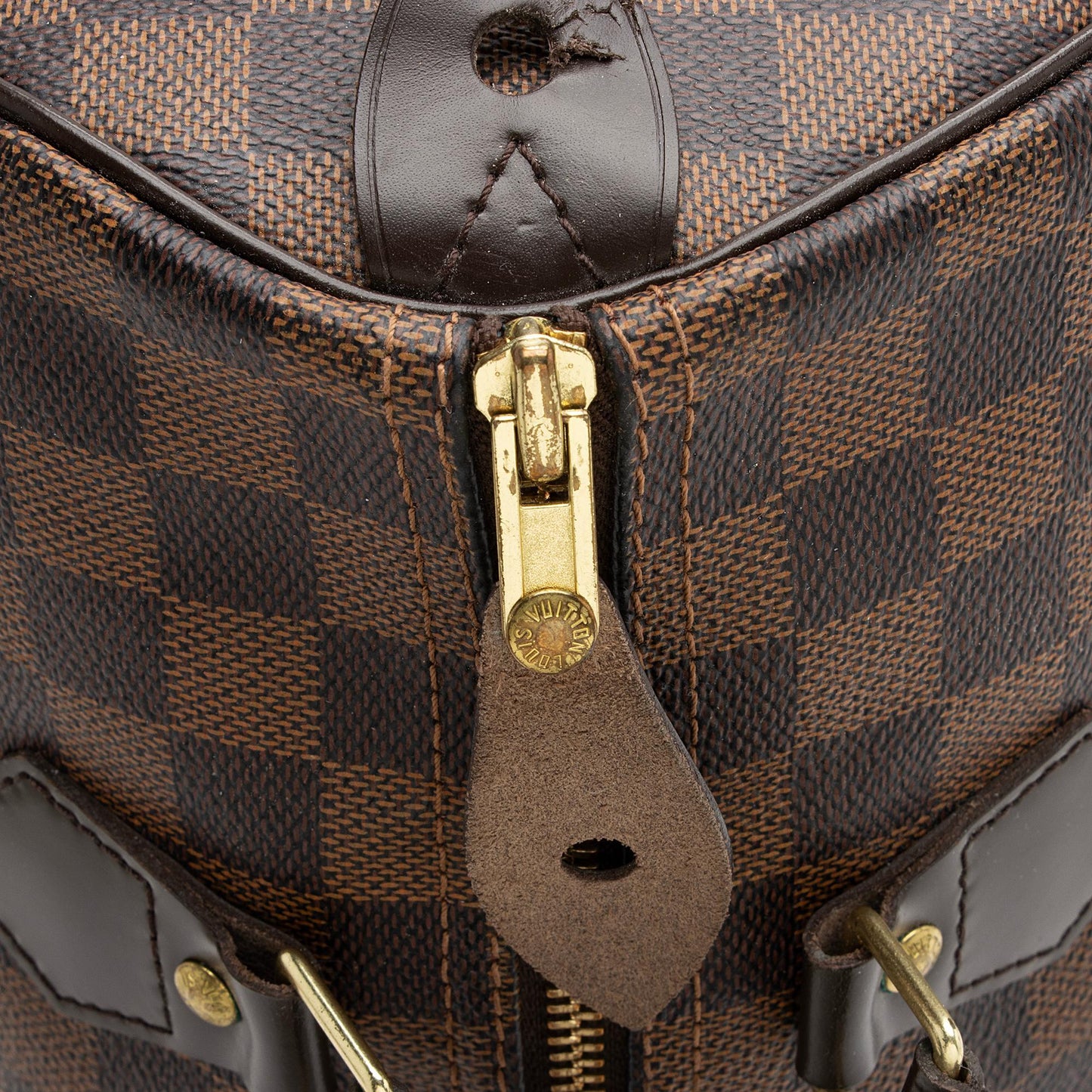 Louis Vuitton Damier Ebene Speedy 30 Satchel (SHF-bUu1Db)