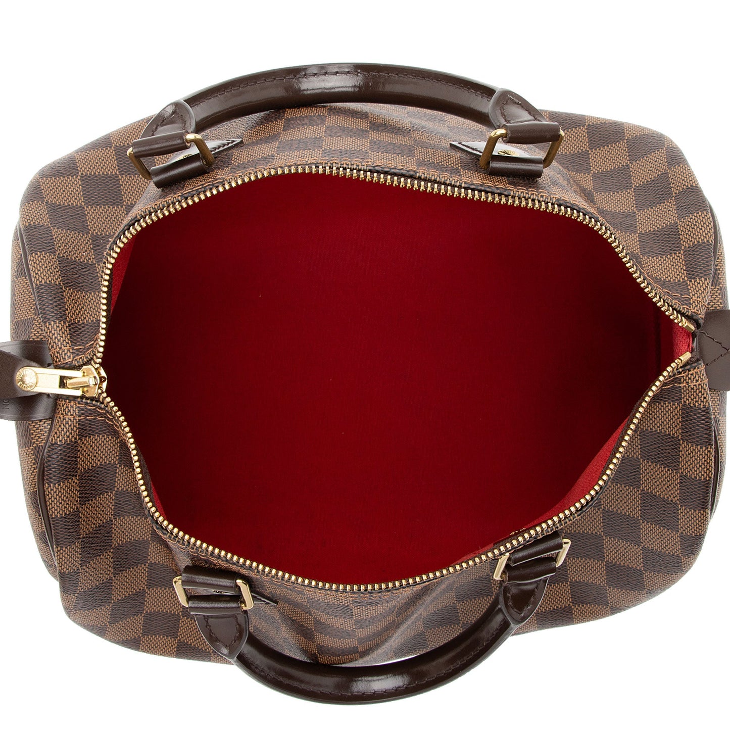 Louis Vuitton Damier Ebene Speedy 30 Satchel (SHF-oAFle2)