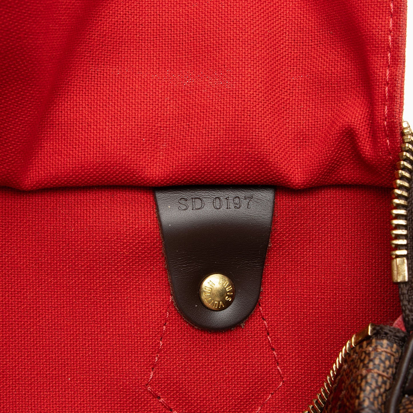 Louis Vuitton Damier Ebene Speedy 30 Satchel (SHF-5qSy2b)