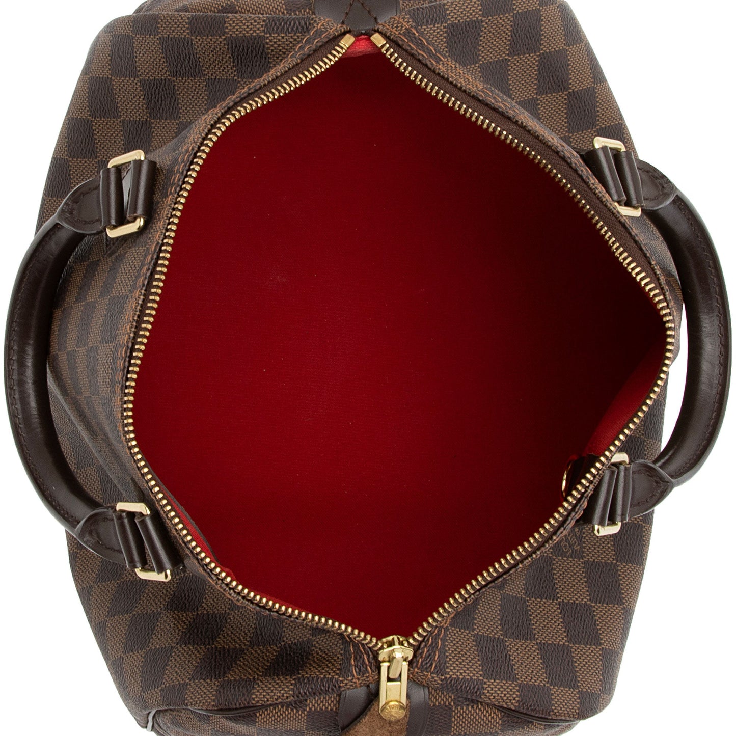 Louis Vuitton Damier Ebene Speedy 30 Satchel (SHF-6Nm8yp)