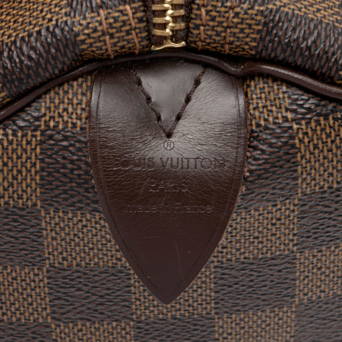 Louis Vuitton Damier Ebene Speedy 30 Satchel (SHF-WvnBvw)