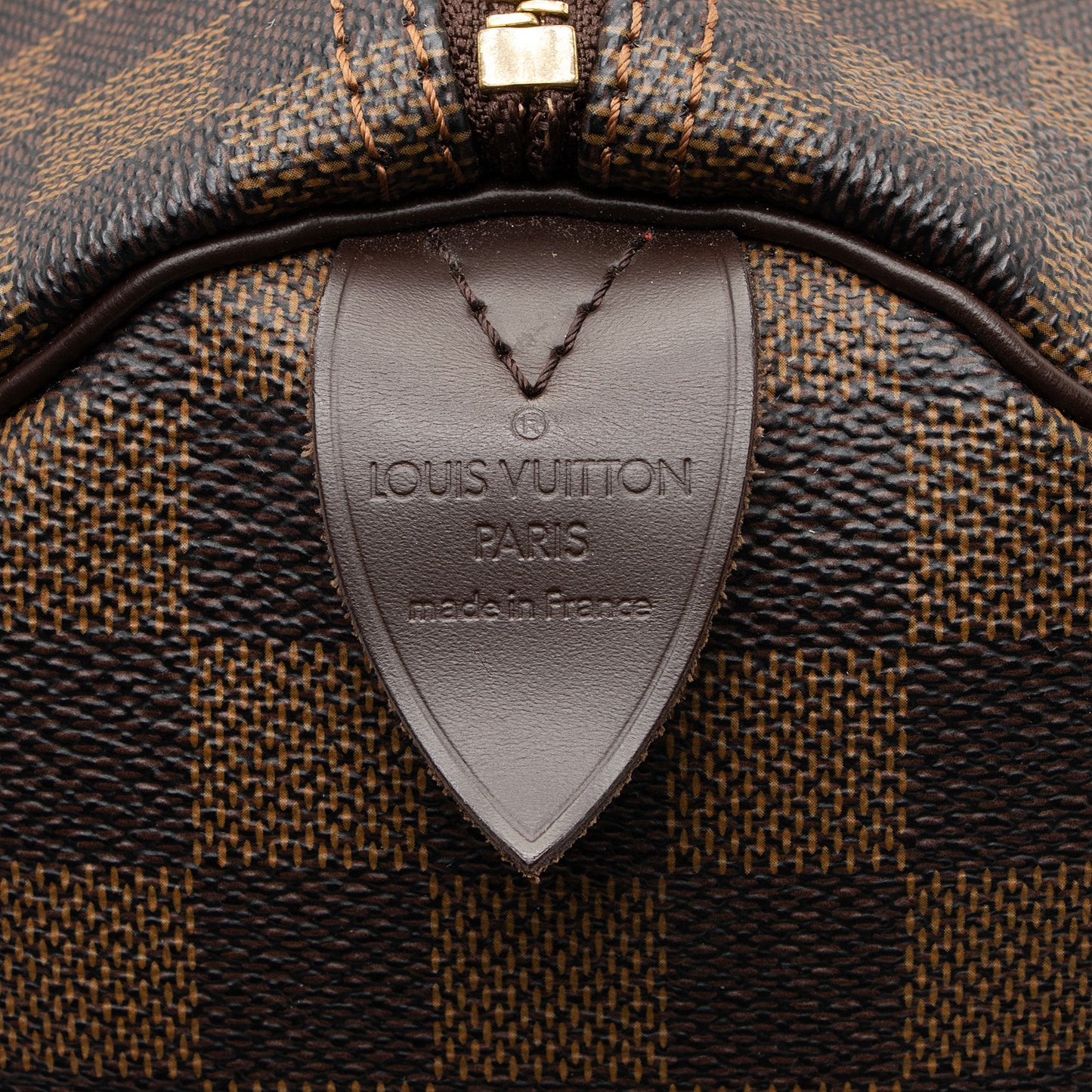 Louis Vuitton Damier Ebene Speedy 30 Satchel (SHF-WINRXn)