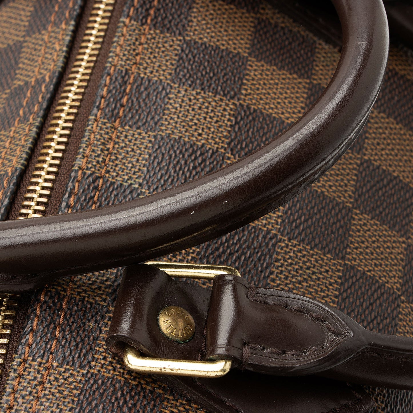 Louis Vuitton Damier Ebene Speedy 30 Satchel