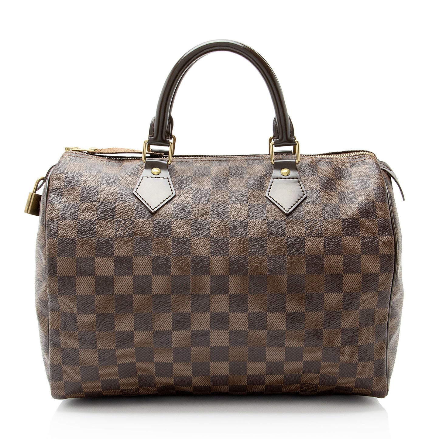 Louis Vuitton Damier Ebene Speedy 30 Satchel