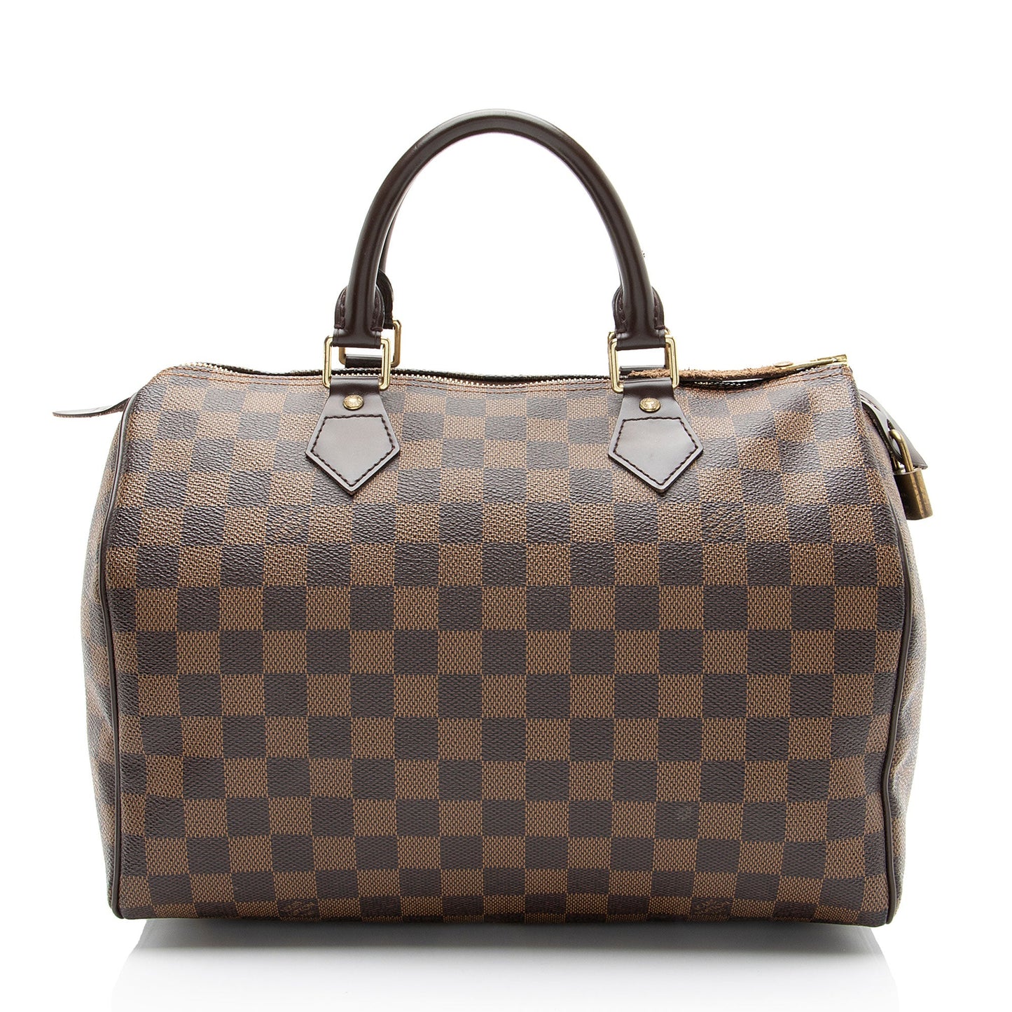 Louis Vuitton Damier Ebene Speedy 30 Satchel