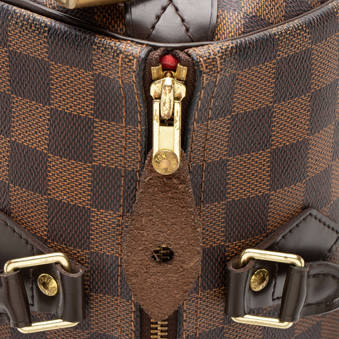 Louis Vuitton Damier Ebene Speedy 30 Satchel