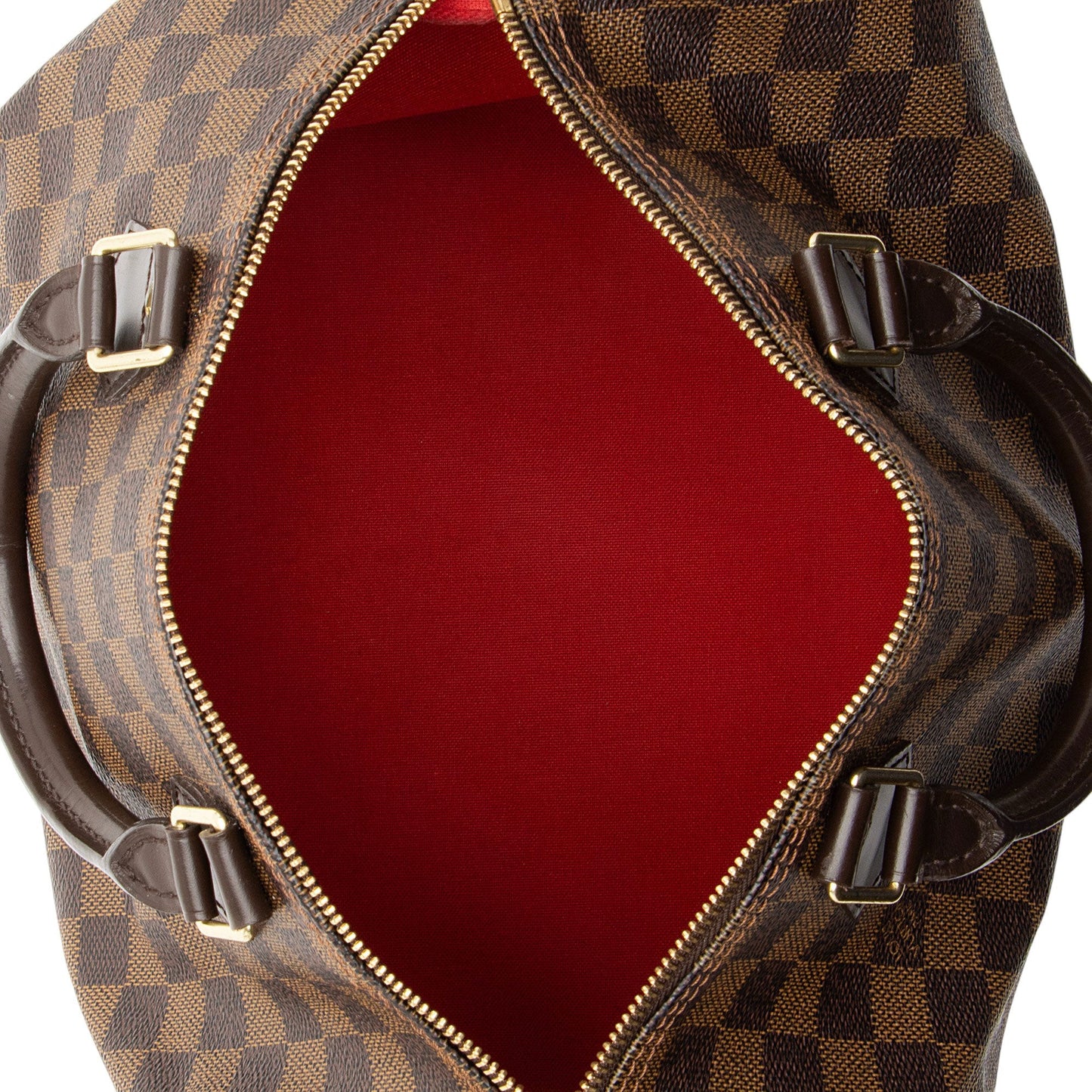 Louis Vuitton Damier Ebene Speedy 30 Satchel