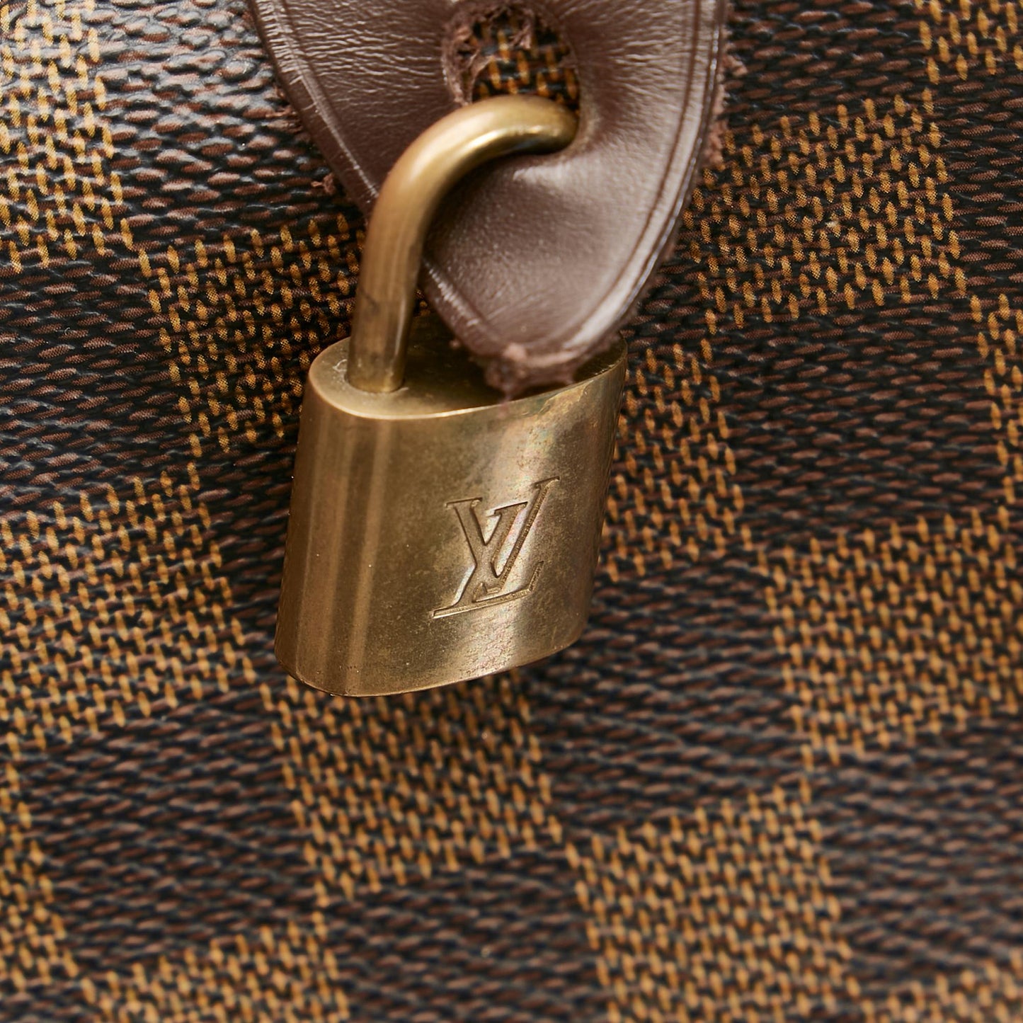 Louis Vuitton Damier Ebene Speedy 30 (SHG-35476)