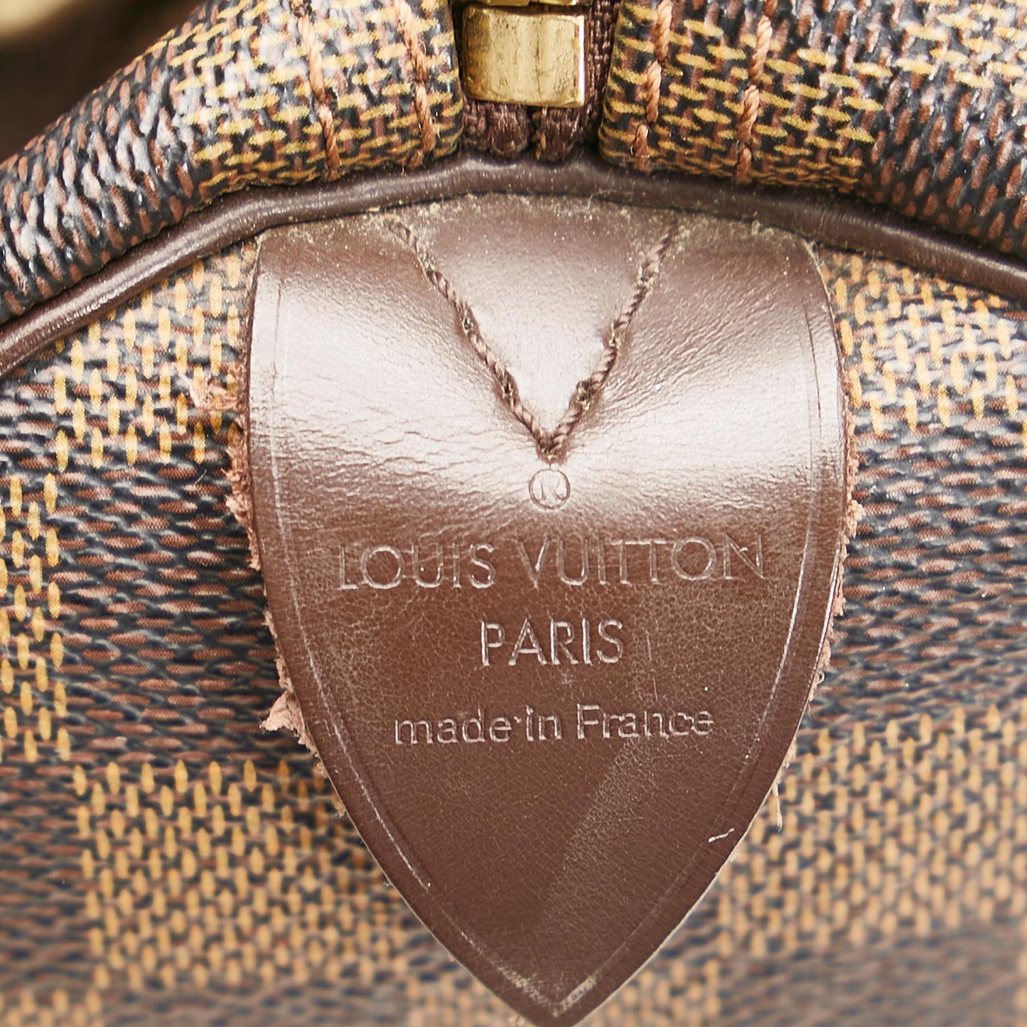 Louis Vuitton Damier Ebene Speedy 30 (SHG-35476)