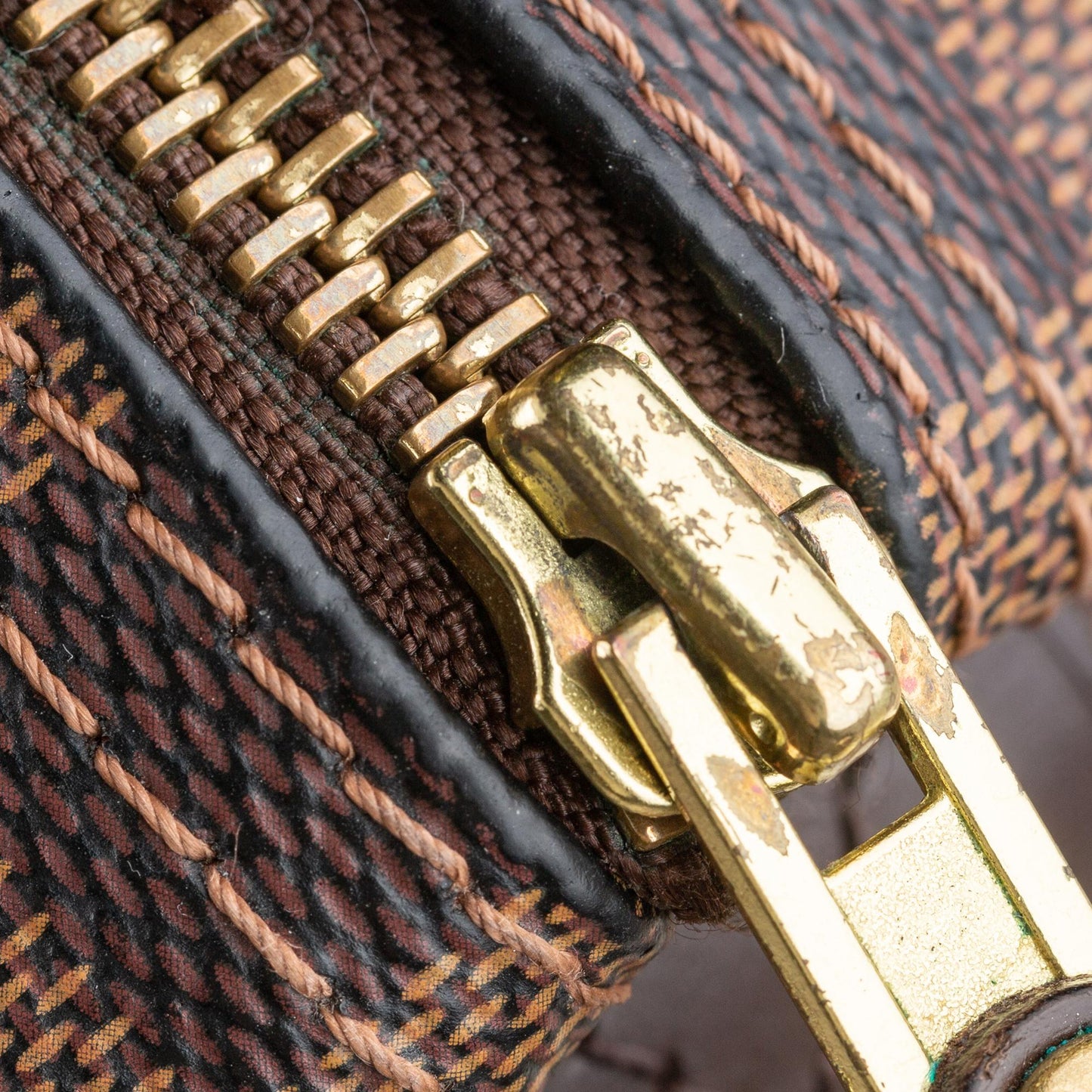 Louis Vuitton Damier Ebene Speedy 30 (SHG-35537)