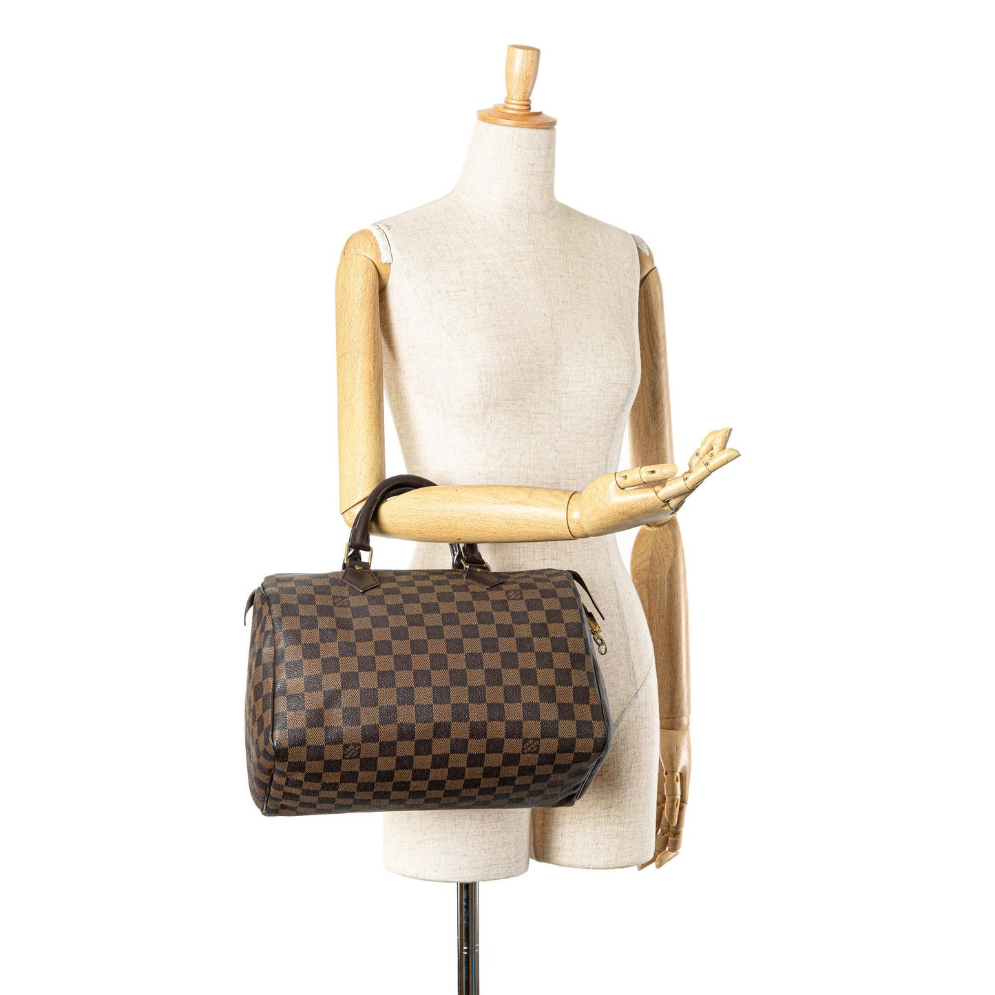 Louis Vuitton Damier Ebene Speedy 30 (SHG-4vQBb5)