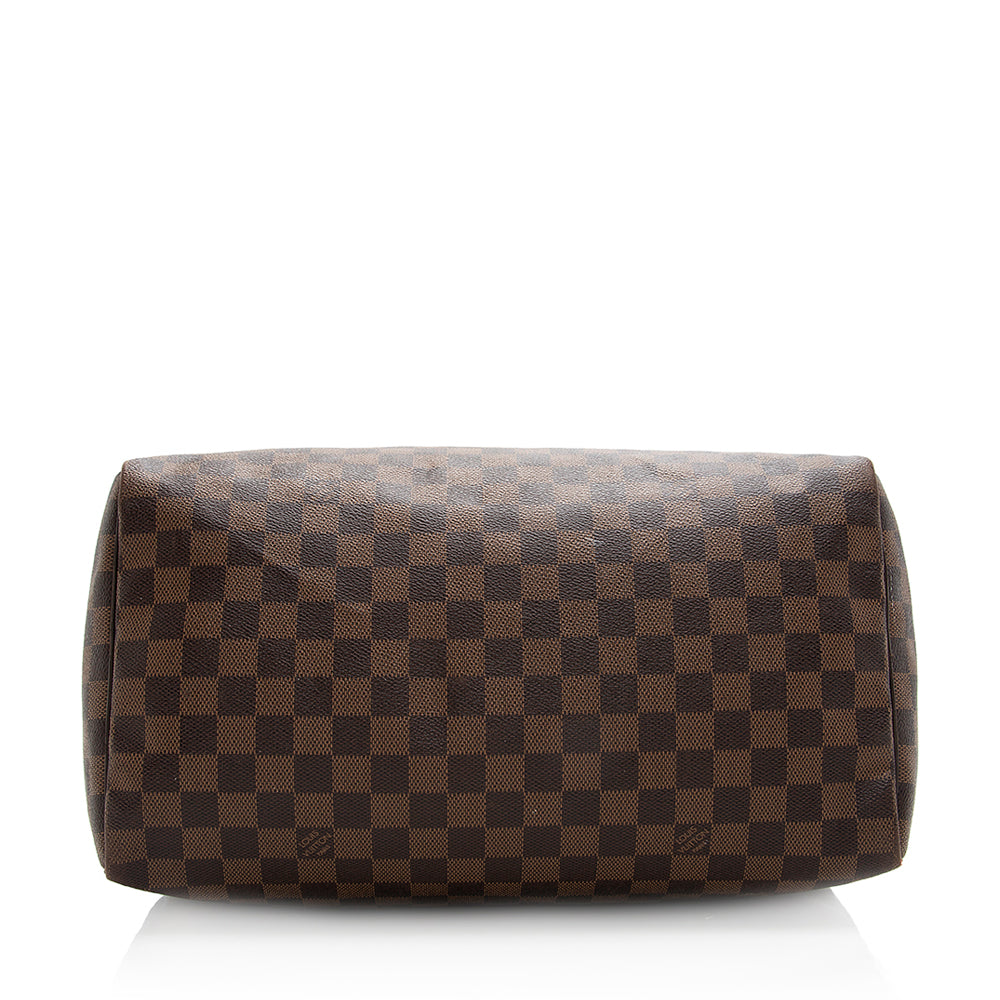 Louis Vuitton Damier Ebene Speedy 35 Satchel -  (SHF-19627)