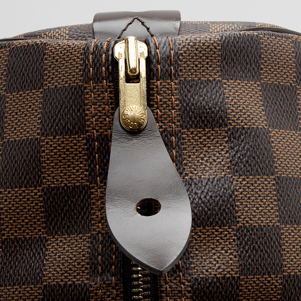 Louis Vuitton Damier Ebene Speedy 35 Satchel (SHF-21567)