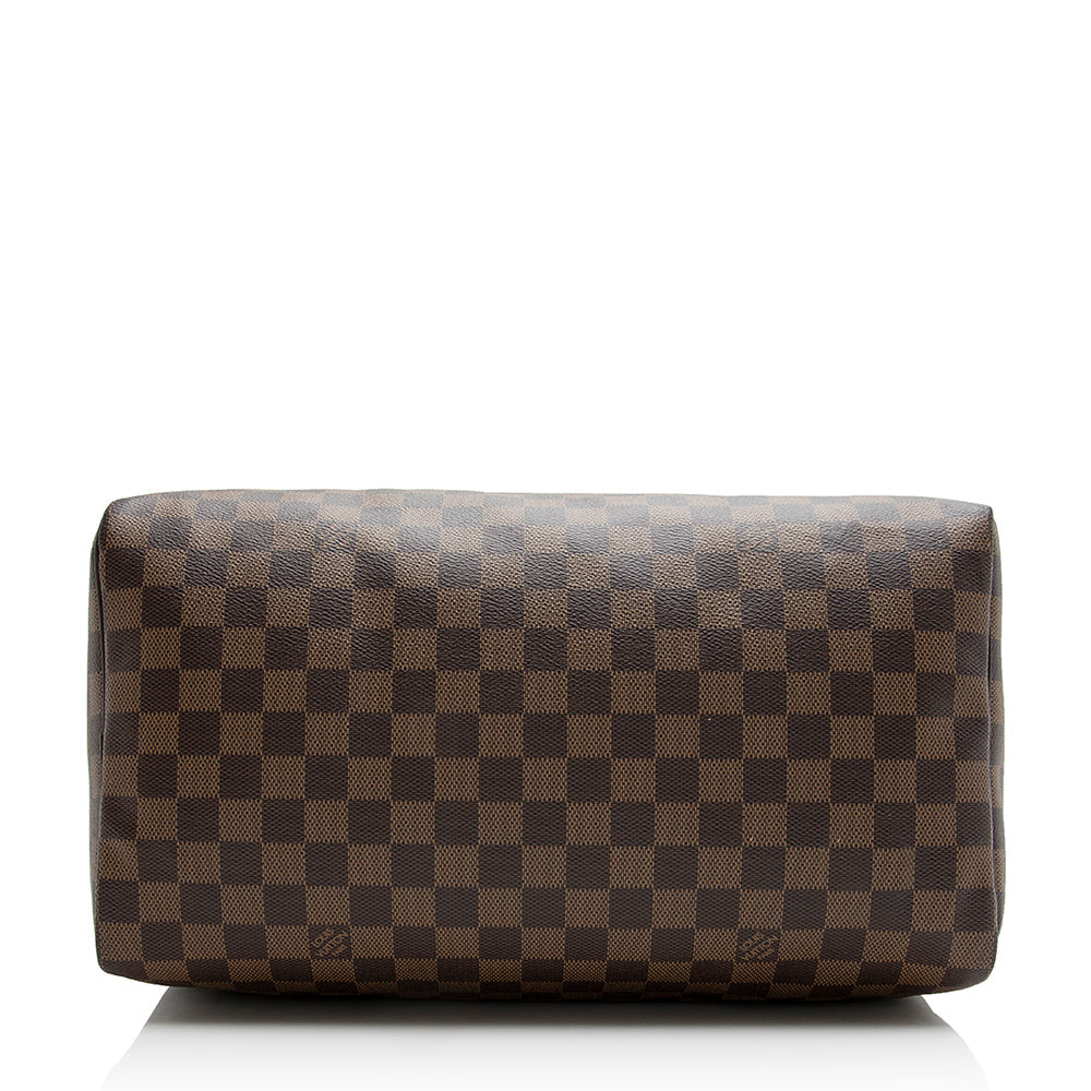 Louis Vuitton Damier Ebene Speedy 35 Satchel (SHF-21854)