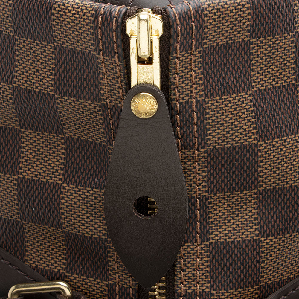 Louis Vuitton Damier Ebene Speedy 35 Satchel (SHF-21854)