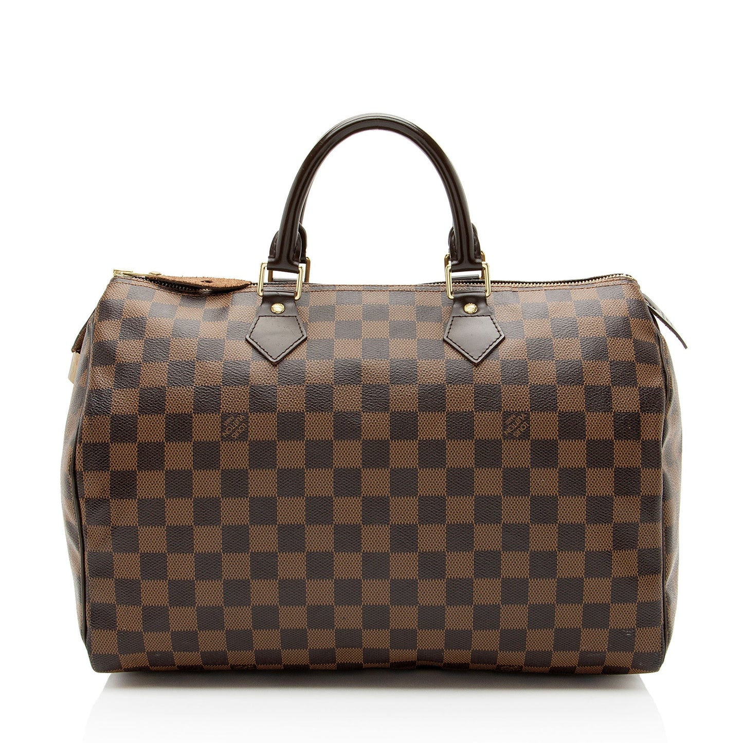 Louis Vuitton Damier Ebene Speedy 35 Satchel