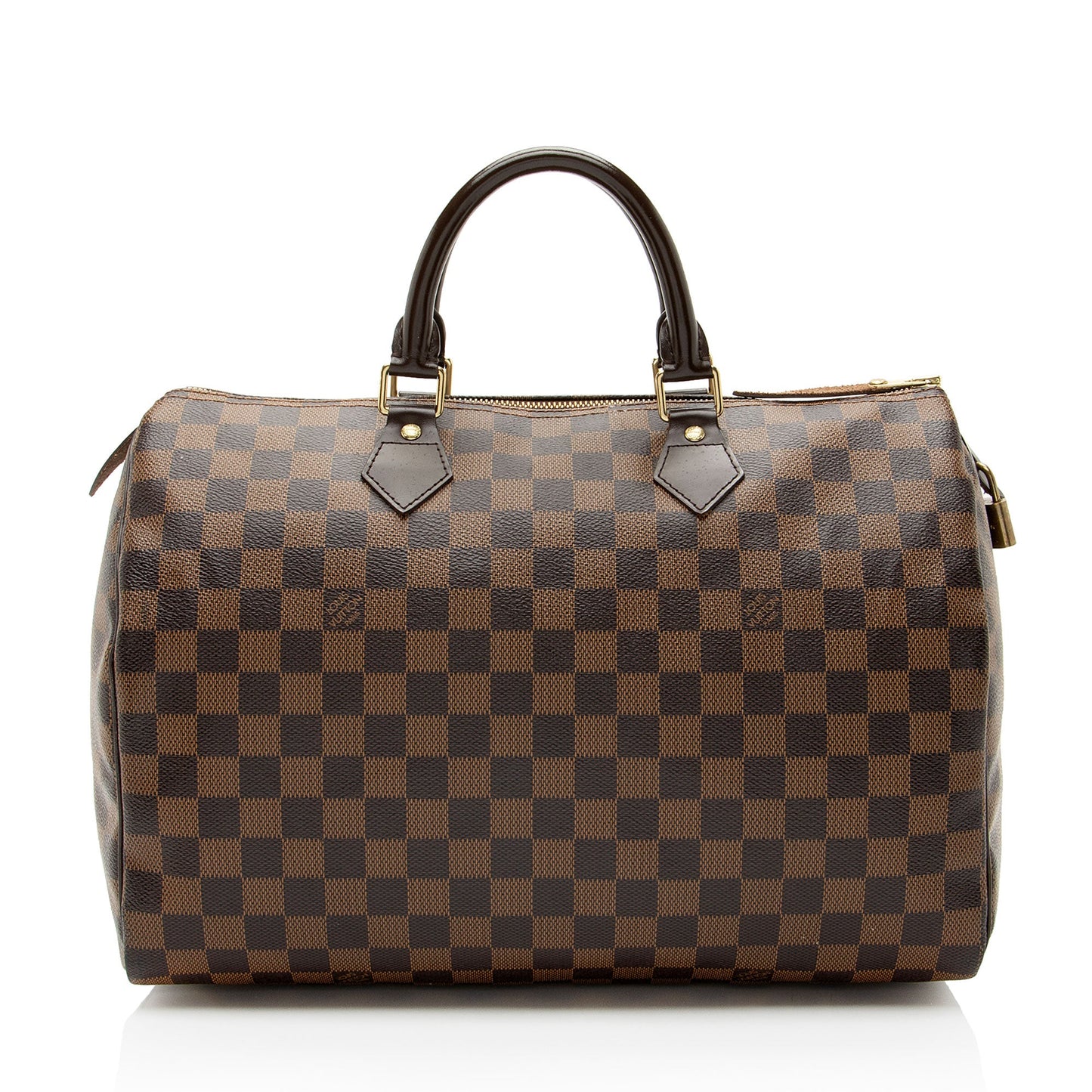 Louis Vuitton Damier Ebene Speedy 35 Satchel