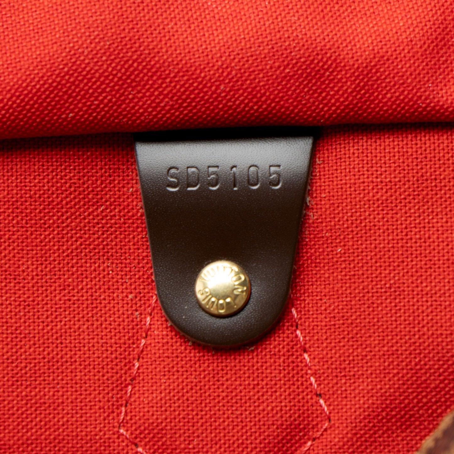 Louis Vuitton Damier Ebene Speedy 35 Satchel