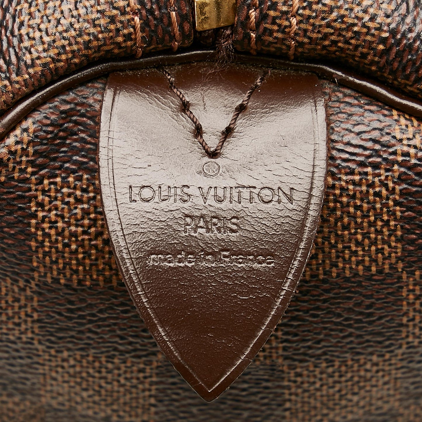 Louis Vuitton Damier Ebene Speedy 35 (SHG-Vmi4oA)