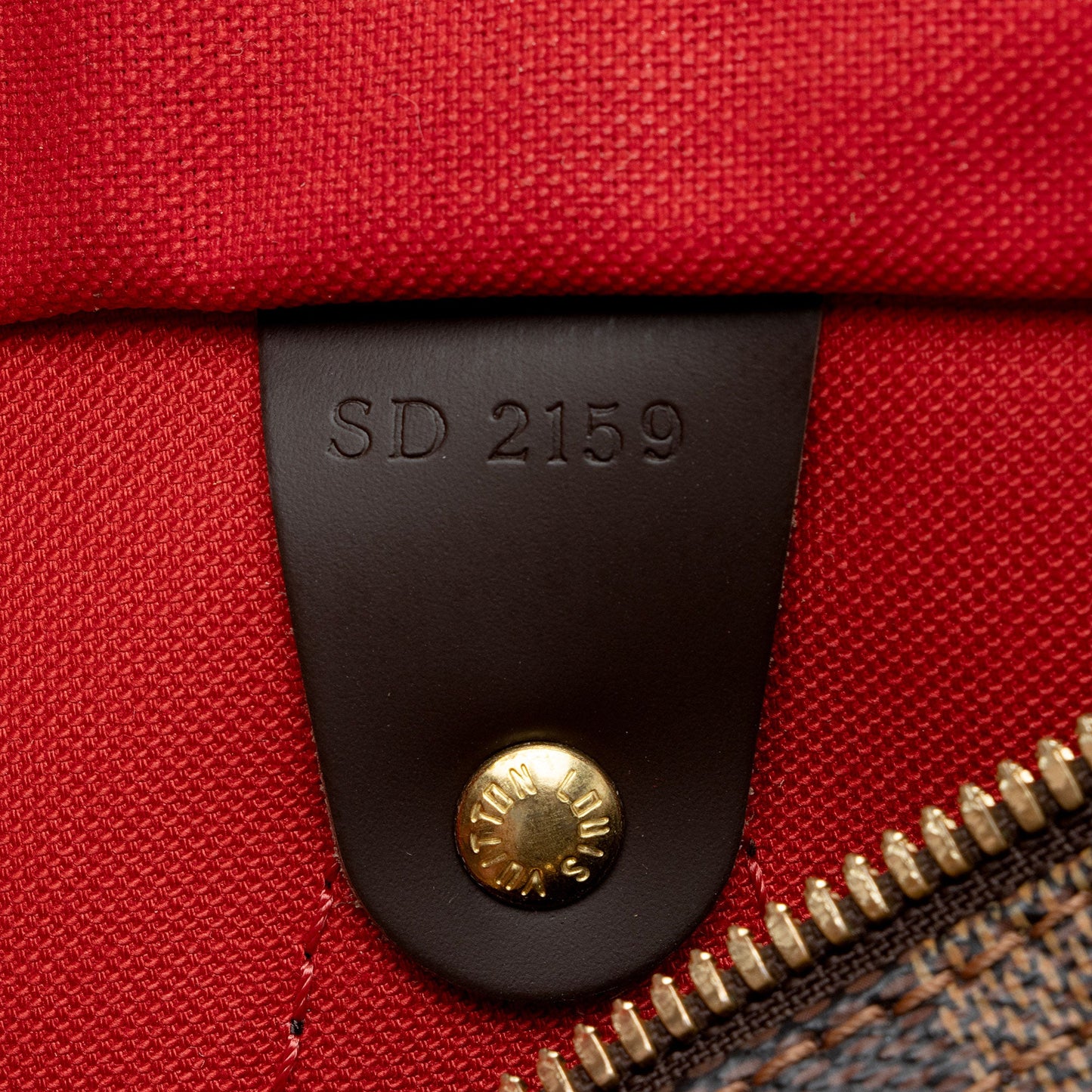 Louis Vuitton Damier Ebene Speedy Bandouliere 25 Satchel (SHF-El704A)