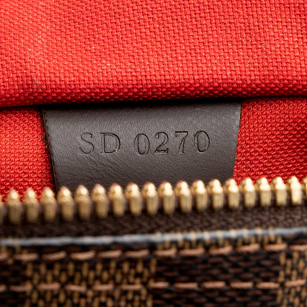 Louis Vuitton Damier Ebene Speedy Bandouliere 30 Satchel (SHF-21143)