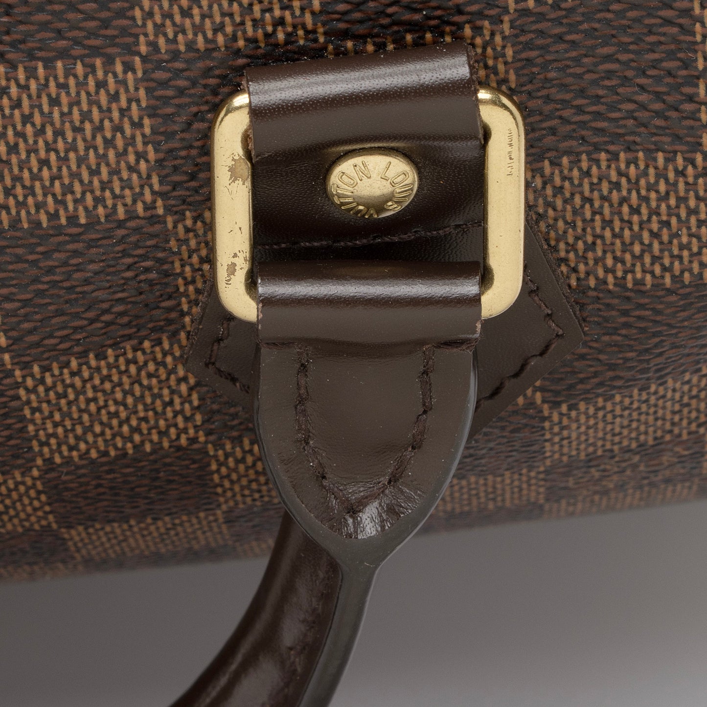 Louis Vuitton Damier Ebene Speedy Bandouliere 30 Satchel (SHF-XEgoqX)