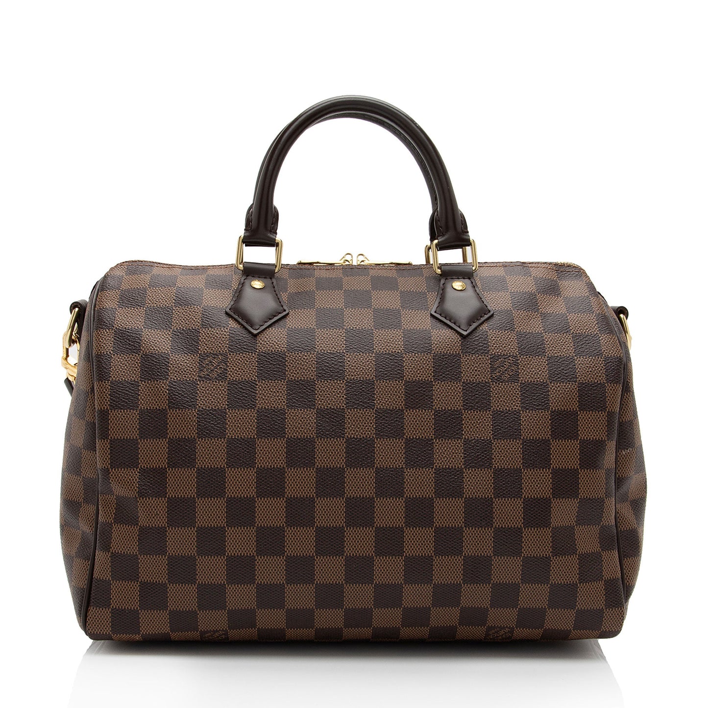 Louis Vuitton Damier Ebene Speedy Bandouliere 30 Satchel (SHF-jMwGuO)