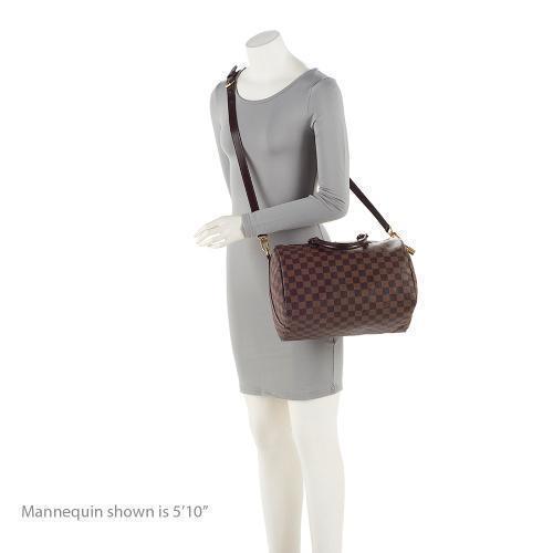 Louis Vuitton Damier Ebene Speedy Bandouliere 30 Satchel (SHF-Gf2JZ0)